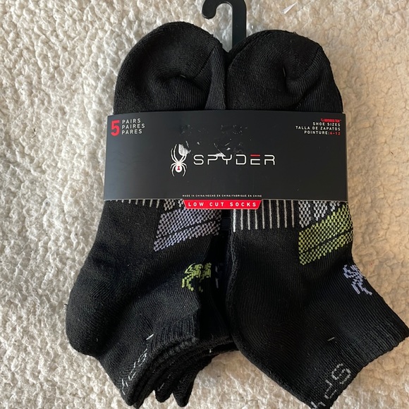 Spyder Other - Spyder Socks 5 Pairs NWT